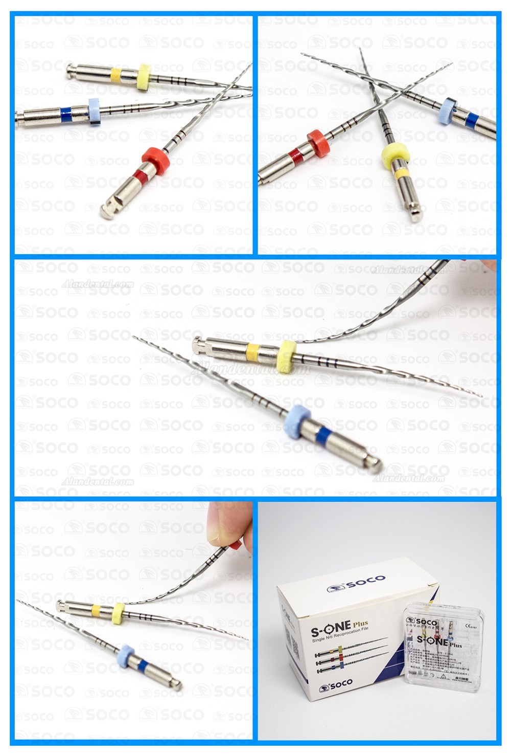 COXO SOCO SC Forward Rotation Single NiTi Reciprocation Rotary File